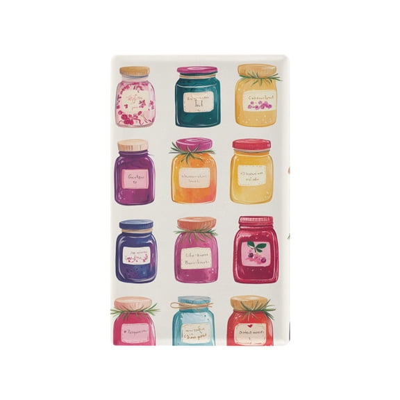 Yayeee Blank Wall Plate Cover 1-Gang 4.5"x2.7" Home Unused Decorative Outlet, Colorful Jam