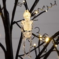 thumbnail image 4 of Nearly Natural Pre-Lit Halloween Skulls and Pumpkins Artificial Twig Tree - 5' - LED Lights, 4 of 4