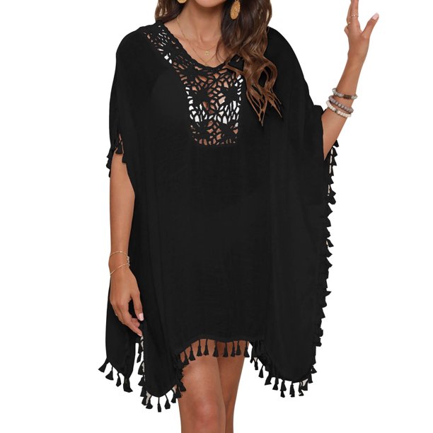 Swimsuit Cover Up for Women Plus Size Bathing Suit Cover Ups Casual ...