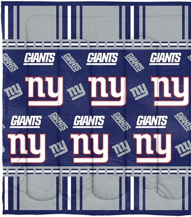 Northwest Officially Licensed NFL New York Giants Full Bed in a Bag Set,  78 x 86