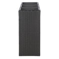 thumbnail image 3 of Safavieh Outdoor Collection 34 in x 27 in x 13 in 3-Tiers Black Fabric Transitional Flowers Plant Rack, 3 of 11