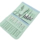 thumbnail image 4 of Sistemas de clavos con estuche de transporte Archivos de pedicura Tijeras para hombres Mujeres Fingerna Suministros de manicura Kit de cuidado personal Verde 16 piezas kenally  HA011806-01, 4 of 7
