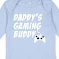 thumbnail image 4 of Inktastic Daddy's Gaming Buddy with Controller Boys or Girls Long Sleeve Baby Bodysuit, 4 of 5