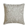 thumbnail image 1 of The HomeCentric Decorative Grey 16"x16" (40x40 cm) Pillow Covers, Velvet Beaded Hand Embroidery Throw Pillows For Sofa, Abstract Pattern Modern Style - Thoshawah, 1 of 3