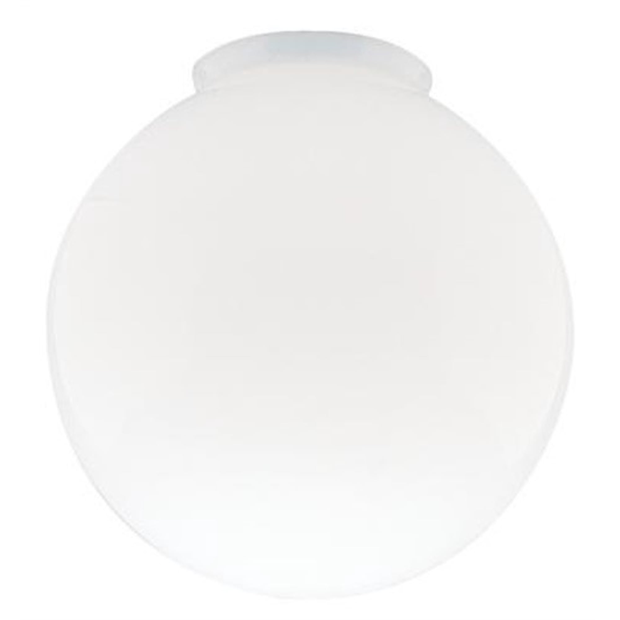 Westinghouse Glass Ball 8 In. Dia 4 In. Fitter White