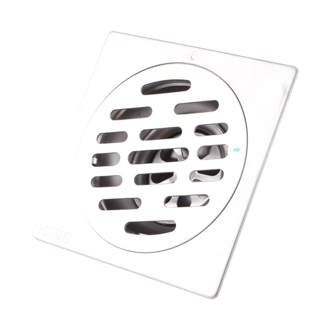 Drenaje De Suelo De Baño Antiolor Cuadrado De Acero Inoxidable, Cubierta De Desagüe, Escurridor De Ducha Para Cocina, Baño, Garaje, Sótano
