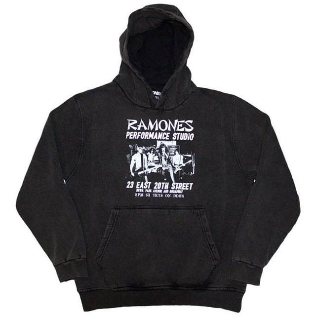 Ramones Adult East Village Pull Over Hoodie