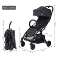 thumbnail image 6 of BebeRoad R2 Ultra Compact Lightweight Travel Folding Stroller with Canopy, Black, 6 of 6