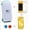 6 IN 1 Set - Green Zipper, variant on Hard Carrying Case for Nintendo Switch Lite - Protective Travel Pouch with Game Storage