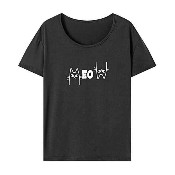 Camiseta de mujer Trajes clásicos Casual Ropa suave ligera Camiseta básica SG