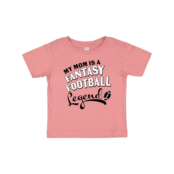 Inktastic My Mom is a Fantasy Football Legend Boys or Girls Baby T-Shirt