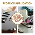 thumbnail image 4 of 40Pcs Khaki Cork Pick Pads for Beginners and Professional Guitarists, 4 of 8