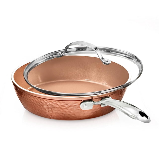 Gotham Steel 10 Inch Hammered Non Stick Frying Pa