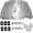 Sliver For Civic 2016-2021, variant on YHH Engine Splash Guard Shield – Compatible with Honda CR-V 2017-2022 – Under Cover Shield Board – Replaces OE# 74112-TLA-A01 – Durable Protection for Engine and Chassis