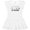 AA-White, variant on Inktastic Napping Dis Tew Much Great Pyrenees Girls Toddler Dress