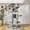 Gray, variant on CQSXDA Large 70.87 Inch Cat Tree With Two Private Condos, Three Perches And Hanging Hammock For Multi-Cat Families