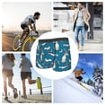 thumbnail image 4 of Fotbe Festive Dachshund Fun Calzoncillos Tipo Boxer con Bolsa de Soporte Total para Hombre, X-Temp Fresco, Transpirable y de Secado Rápido-Medium, 4 of 5