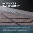 thumbnail image 5 of Kailo Kits Adhesive 10 Pack - Kailo Patch Adhesives - Interacts with Electrical Signals in Your Body for Natural Pain Aid - Waterproof & Sweatproof Replacement Adhesive (10 Count), 5 of 7