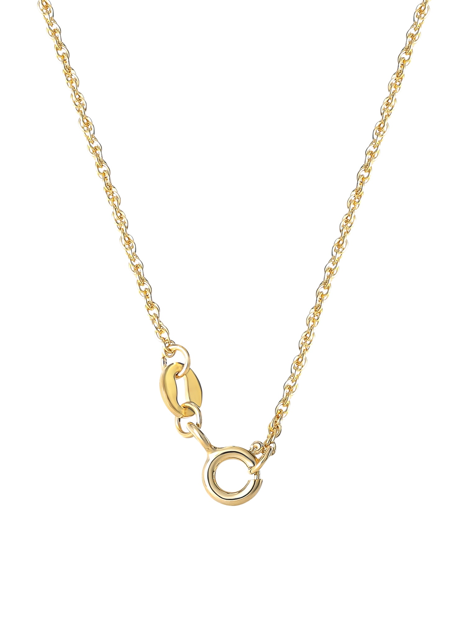 Brilliance Women's Sterling Silver Gold-Plated Crystal "Mom" Pendant with 18" Chain