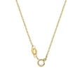 thumbnail image 5 of Brilliance Women's Sterling Silver Gold-Plated Crystal "Mom" Pendant with 18" Chain, 5 of 5