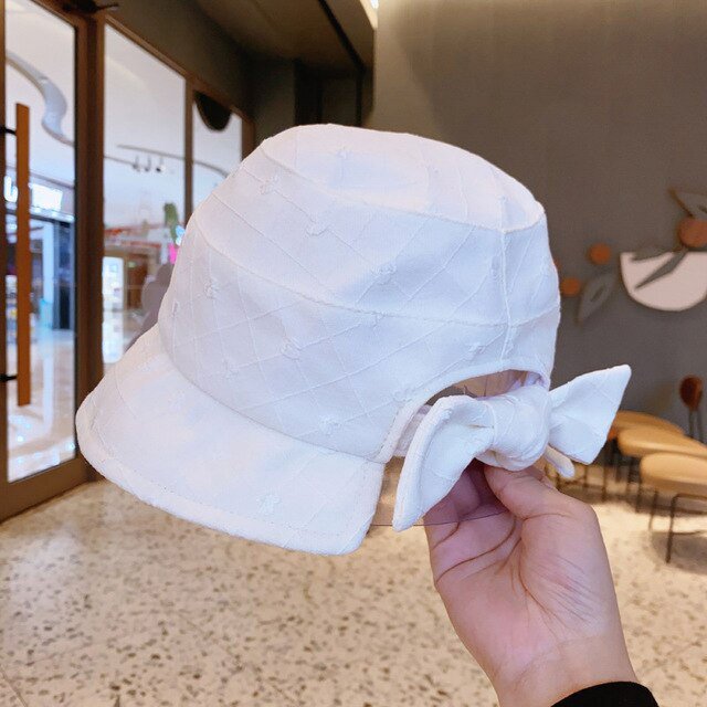 LinYooLi Bowknot Visors Hat For Women Spring Summer Foldable Sun Hat Wide Large UV Protection Cap Outdoor Beach Hats Femme Floppy Sun Cap