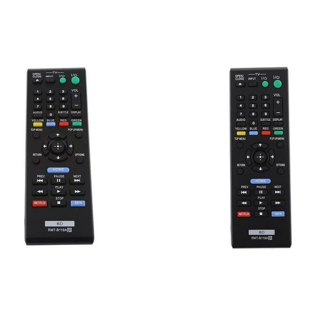 2x RMT-B119A profesion telemando IR para DVD Blu-Ray Player BDP-BX39 BDPBX110