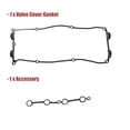 thumbnail image 3 of Unique Bargains 1 Set VS50550R 13271-70F00 Engine Valve Cover Gasket for Nissan 240SX 2.4L L4 GAS DOHC 1995-1998, 3 of 6