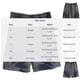 thumbnail image 5 of Ceisia Men's Vintage Washed Cotton Casual Shorts with Elastic Drawstring Waist & Pockets Gifts, 5 of 5
