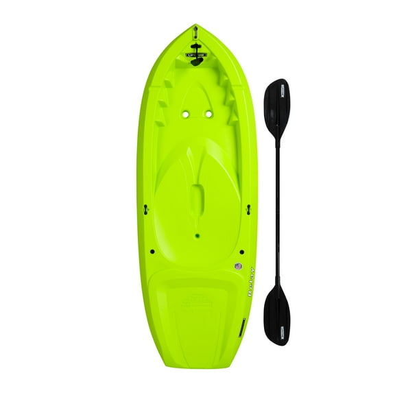 Lifetime Relay 65 in. Sit-on-Top 100 lb. Weight Capacity Youth Kayak, Chartreuse (91323)
