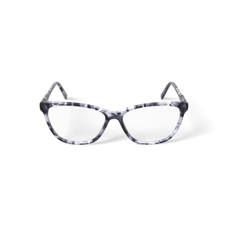 M America Women's Halsey Square Prescription Eyeglasses with Case