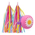 thumbnail image 1 of Bicycle accessories for children - 1 bicycle bell in the shape of a sunflower + 2 colorful bicycle straps, 1 of 5