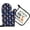 Blue-chihuahua, variant on laxaoi Puppy Pet Dog Oven Mitts and Pot Holders Sets,Dog Pet Dogs Heat Resistant Hot Pads Kitchen Decor for Cooking Baking BBQ Grilling, Dog Lover Oven Glove Set, Dog Lover Mom Owner Gifts
