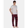 thumbnail image 2 of George Men's Fleece Pants, Sizes S-3XL, 2 of 7