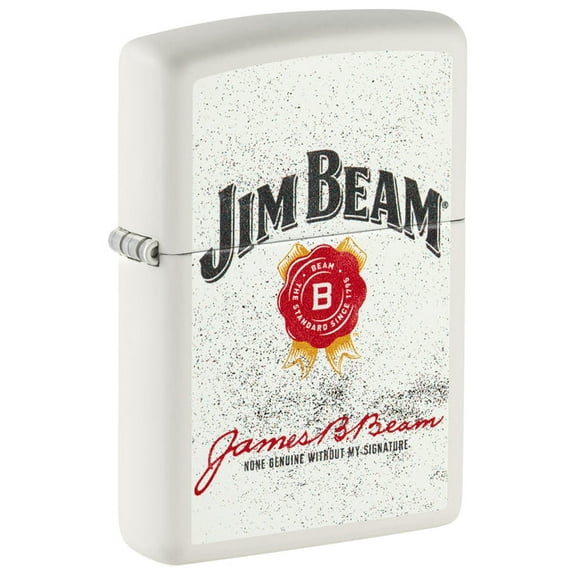 Zippo Lighter - Customized Engraved Message on Windproof Jim Beam 46306