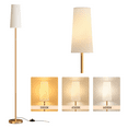 thumbnail image 6 of 66" Floor Lamps for Living Room 3 Color Temperature Dimmable Standing Lamp Tall Pole Lamps for Bedroom, Office,Gold,Bulb Included, 6 of 7