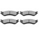 thumbnail image 1 of SCITOO Kits de pastillas de freno de disco D1077-7865 Juego de pastillas de freno traseras semimetálicas para Dodge Ram 1500 2004-2008 Dodge Ram 2500 2003-2008 Dodge Ram 3500 2003-2008, 1 of 1