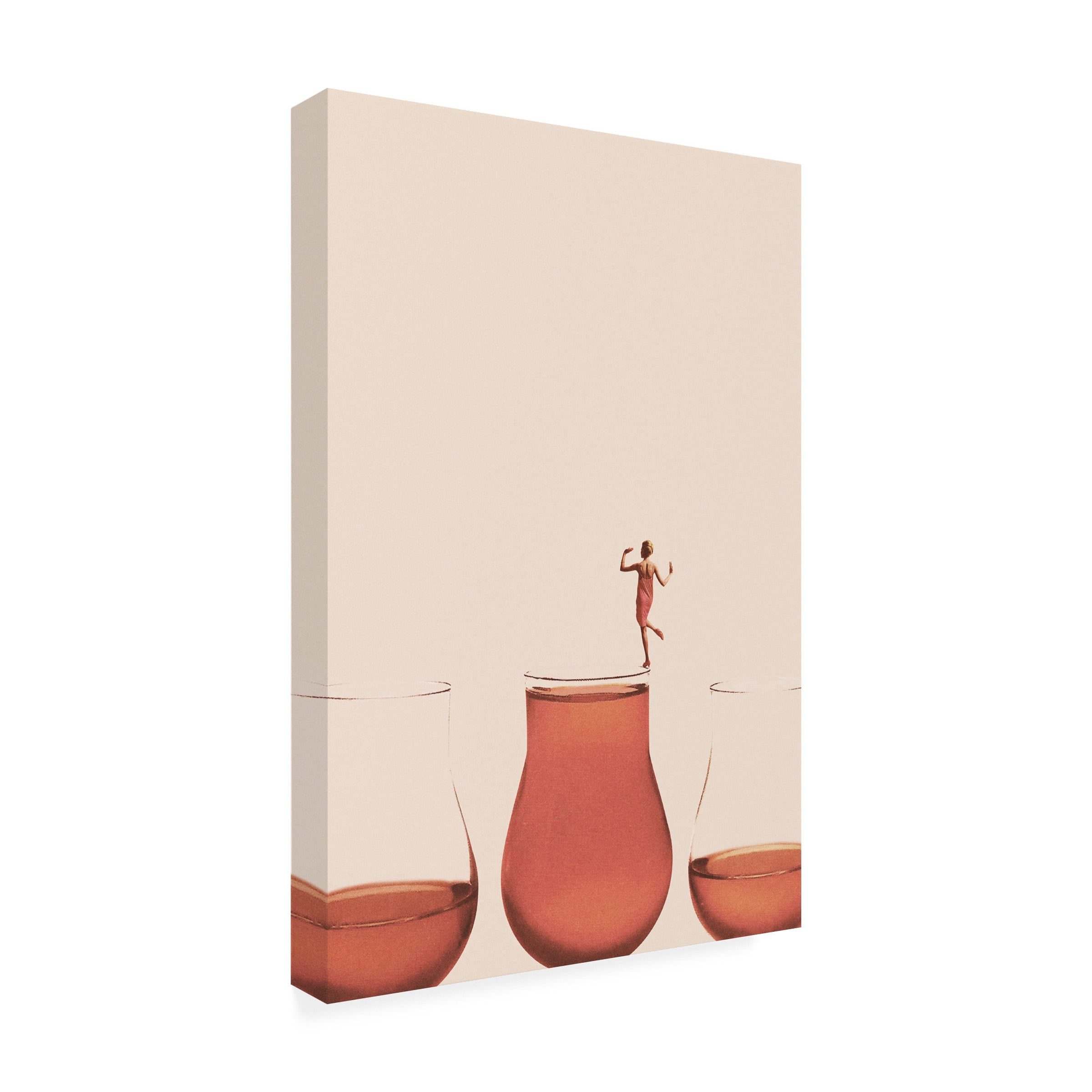 Trademark Fine Art Maarten Leon I Prefer The Full One Canvas Wall Art