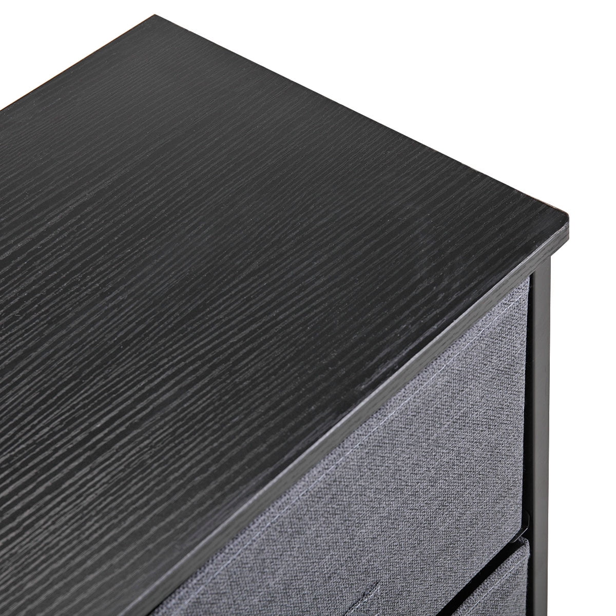 Lowestbest Multifunctional Locker Cabinet Unit, Dresser Drawer Organizer, End Table Storage Cabinet with 3 Drawers, Black Lowestbest Multifunctional Locker Cabinet Unit, Dresser Drawer Organizer, End Table Storage Cabinet with 3 Drawers, Black