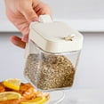 thumbnail image 4 of Glass Spice Jars Kitchen Organizer with 16 Spice Bottles and Labels, Airtight & Leak-proof for Freshness, Perfect for Pantry, Countertop, and Spice Rack Organization, Ihhxbs, 4 of 7