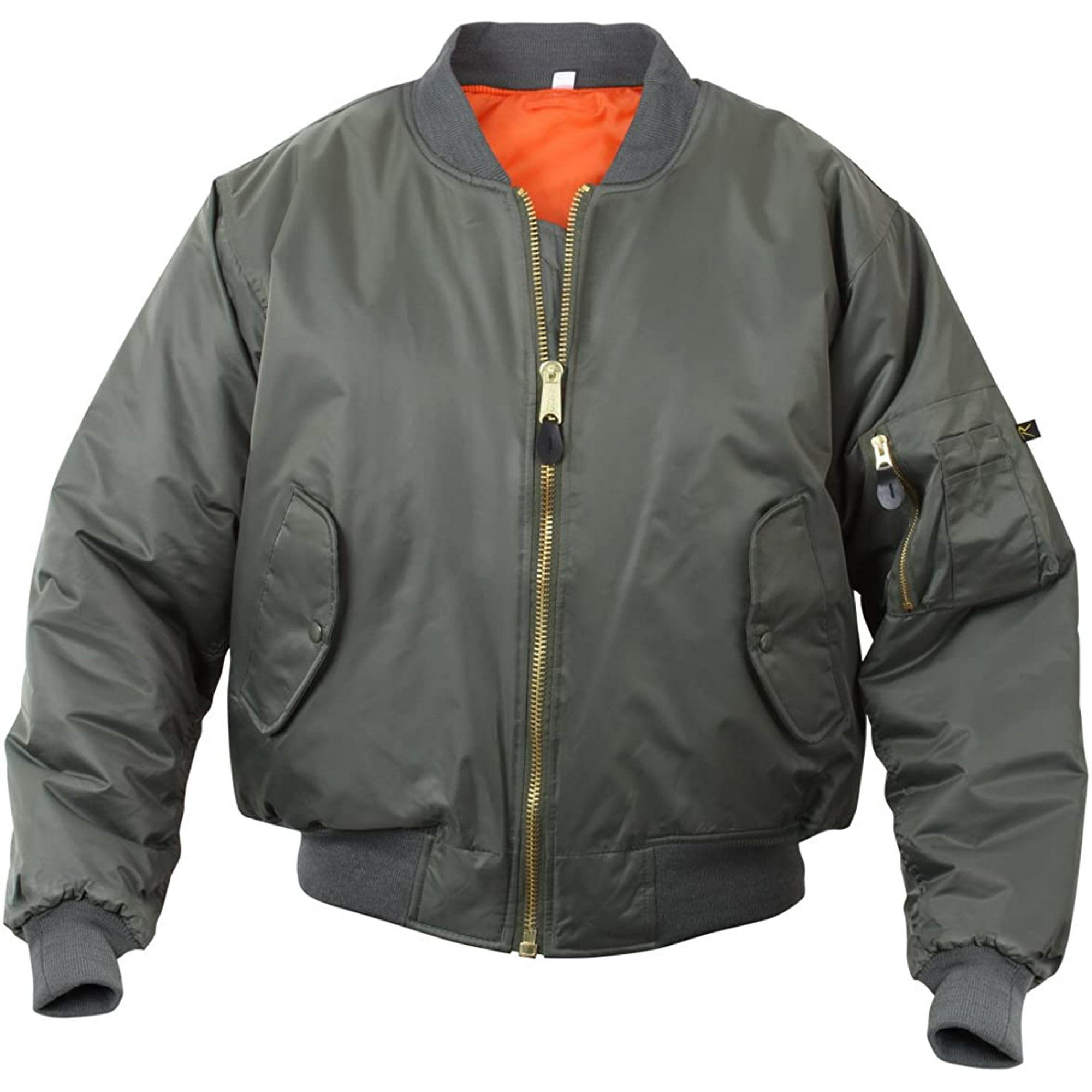 Rothco MA-1 Flight Jacket, 5XL, Sage Green - Walmart.ca