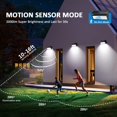 thumbnail image 4 of Baxia Technology Luces Solares Para Exteriores, Impermeables, 100 Luces Led Con Sensor De Movimiento Solar Con Gran Angular, Luces Solares De Seguridad Superbrillantes Para Jardín, Valla, Puerta Delan, 4 of 5