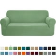 thumbnail image 1 of CHUN YI 1-Piece Checks Stretch Sofa Cover Slipcover Couch Cover, 1 of 6
