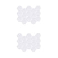 thumbnail image 2 of Adhesivo de pared de espejo hexagonal Inteprter autoadhesivo Multicolor, 2 of 6