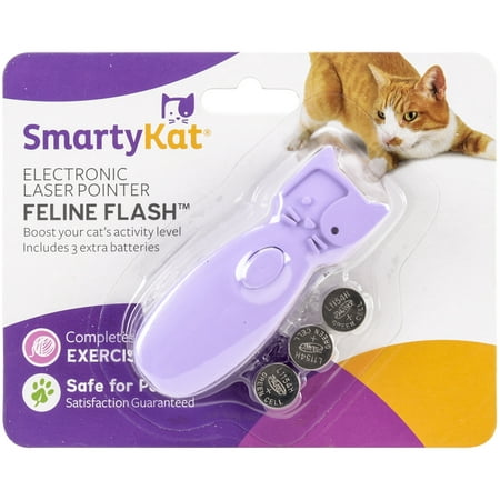 SmartyKat Feline Flash Electronic Laser Pointer Cat (Best Laser Pointer For Cats)