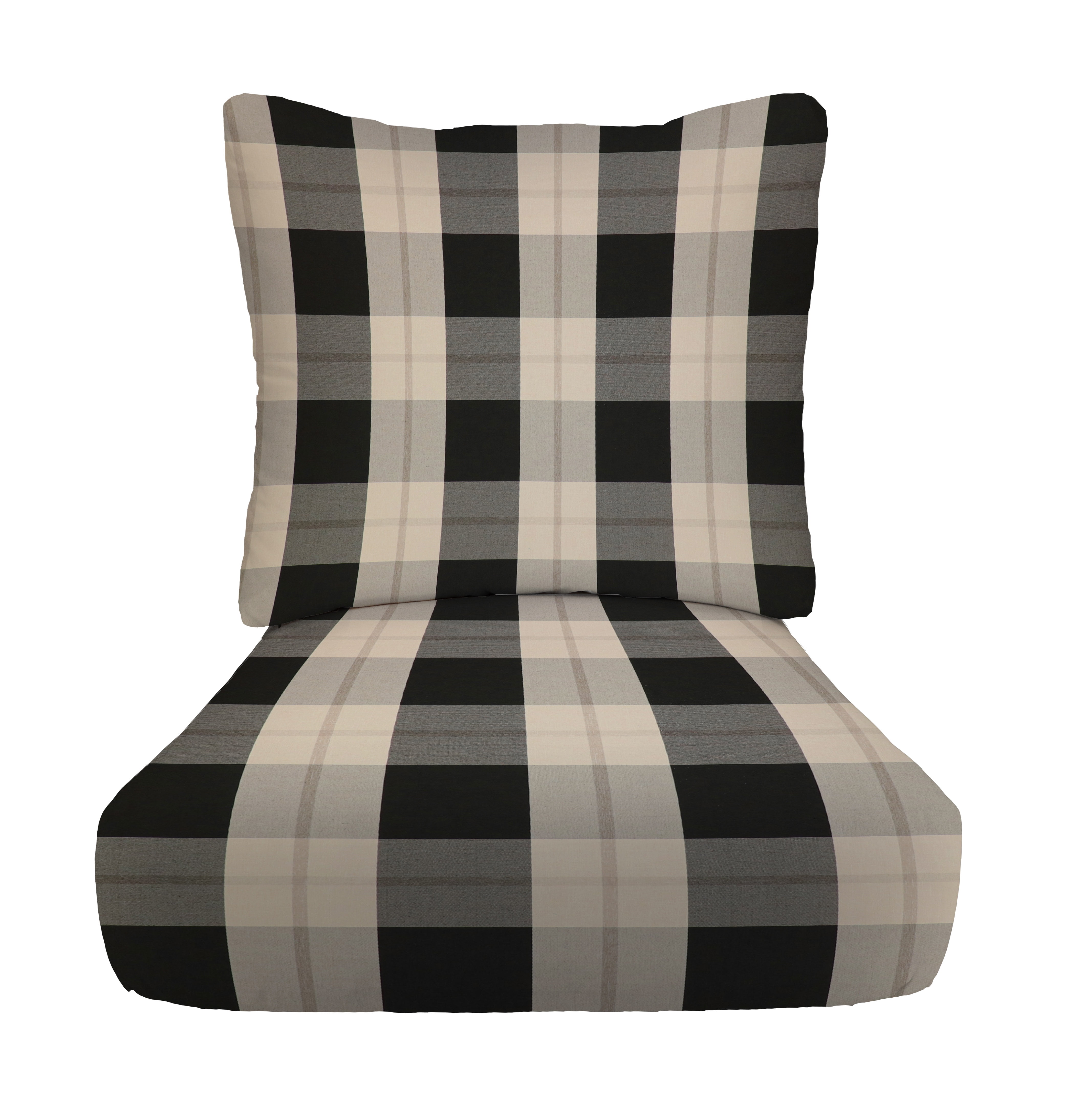 Threshold buffalo plaid outdoor deep seat cushion sales