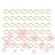 thumbnail image 3 of 500Pcs 10MM Anillos abiertos Accesorios de joyería Forma redonda Doble círculo Anillos de cierre Materiales de fabricación de joyas DIY Set para aretes Collares (Dorados), 3 of 6