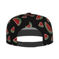 thumbnail image 4 of Haiem Watermelon Classic Snapback Cap Flat Bill Hat Baseball Cap Adjustable Size Cotton Dad Hat, 4 of 9