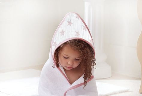 anais Classic Hooded Baby Bath Towel Aden by aden Super Soft 100% Cotton Flora Fauna 2 Pack 