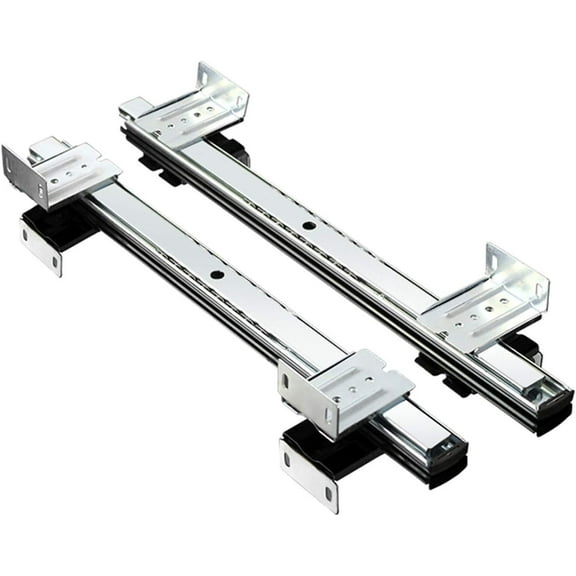 Drawer Slides Fully Extension Ball Bearing,drawer Runners Heavy-Duty 60kg Load Capacity For Keyboard Stand Table Extension Slides