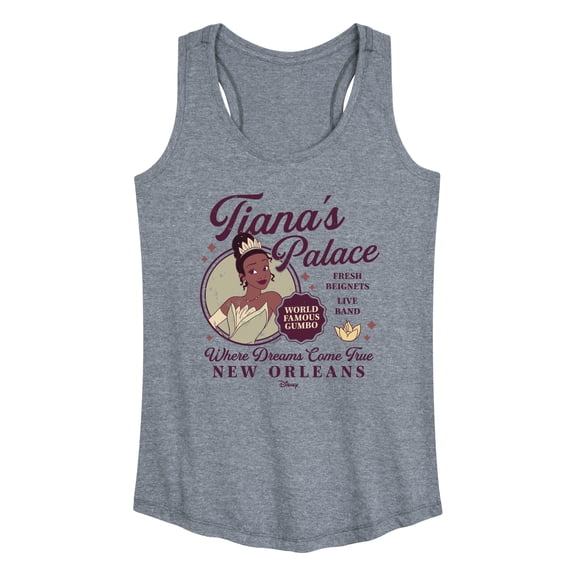 Disney - Tiana's Palace - Women's Racerback Graphic Tank
